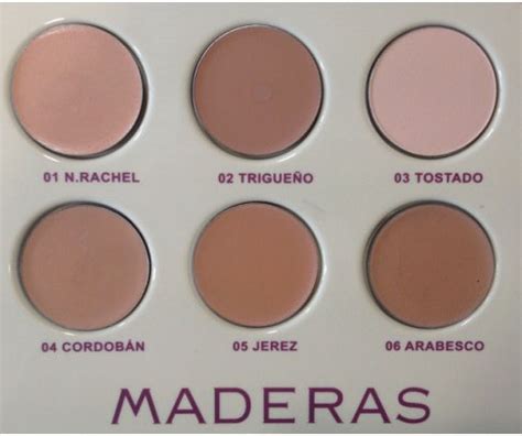 maderas orientales maquillaje.